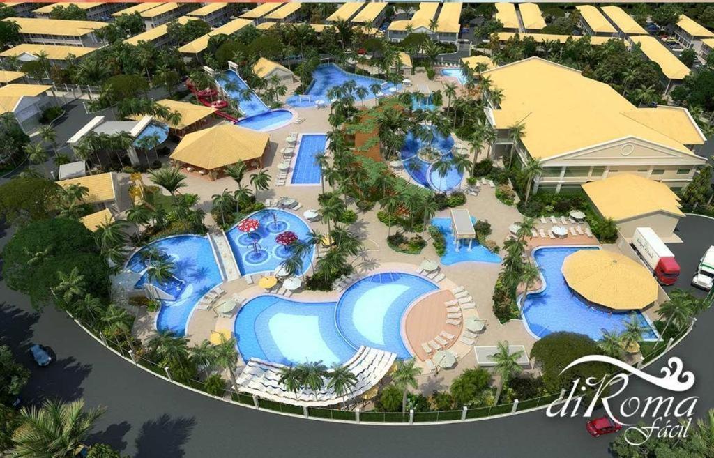 Lacqua Diroma Apartamento Completo Com Fogao, Geladeira, Micro-Ondas, Piscina 24H, Acomoda Ate 5 Pessoas Caldas Novas Ngoại thất bức ảnh